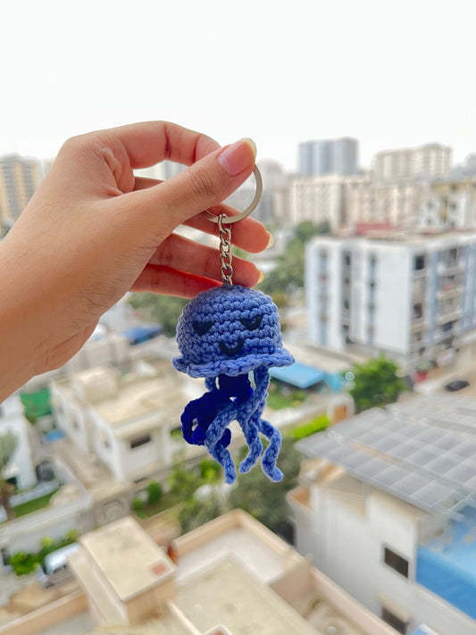 Jellyfish Keychain
